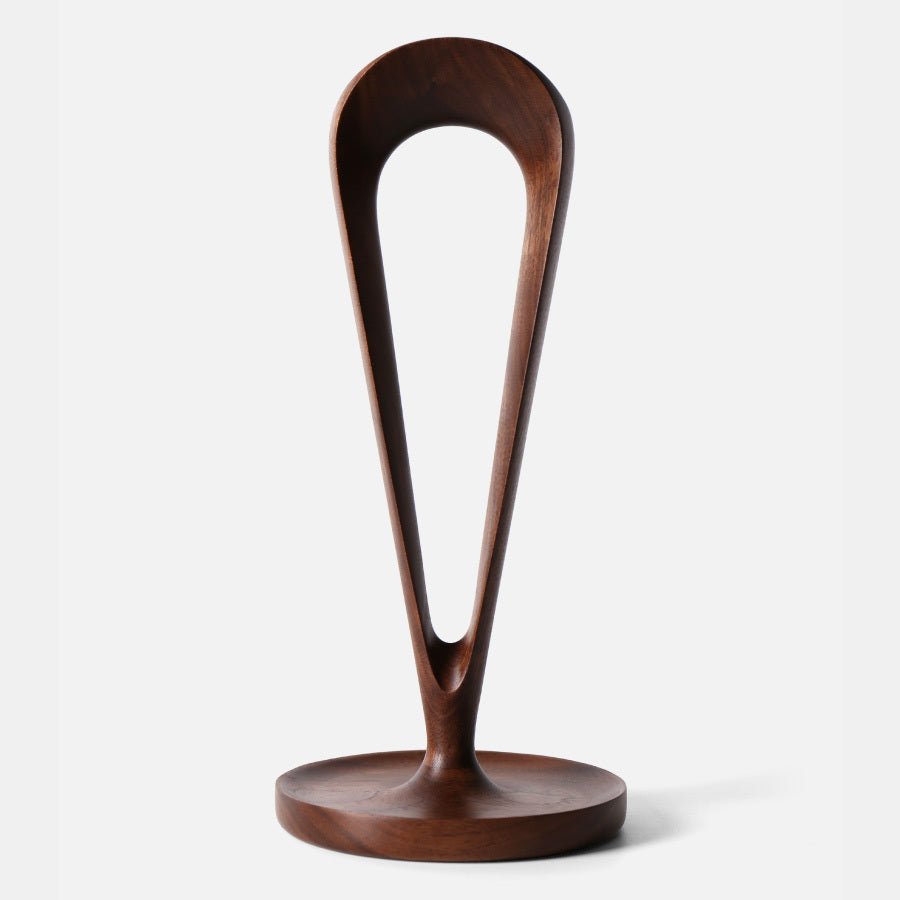 Black Walnut Solid Wood Headphone Stand - WOOD KONG