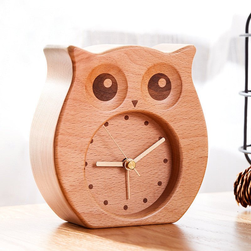 Creative Home Walnut Desk Clock - WOOD KONG