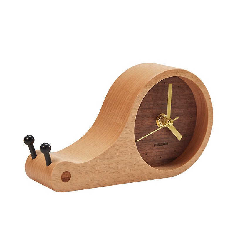 Creative Home Walnut Desk Clock - WOOD KONG