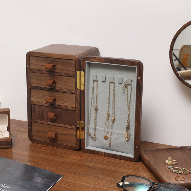 Handmade Wooden Jewelry Boxes refrigerator jewelry box - WOOD KONG