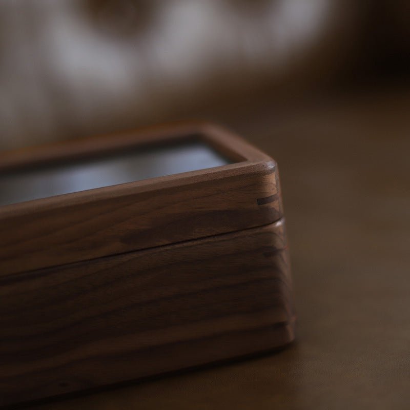 Solid Wood Mechanical Watch Storage Display Box - WOOD KONG