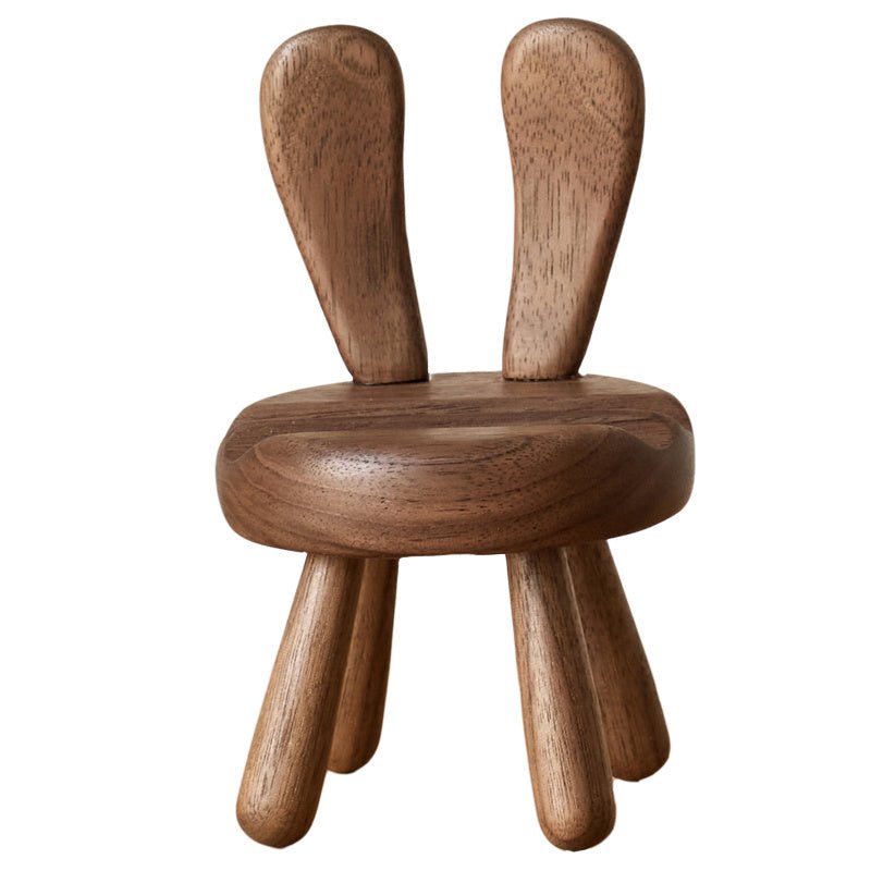 Solid Wood Mobile Phone Stand Desktop Creativity - WOOD KONG