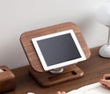 Adjustable wooden tablet stand ipad stand ipad drawing easel  black walnut design