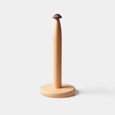 Black Walnut Logs Tabletop Kitchen Fun Tissue Holder - WOOD KONG