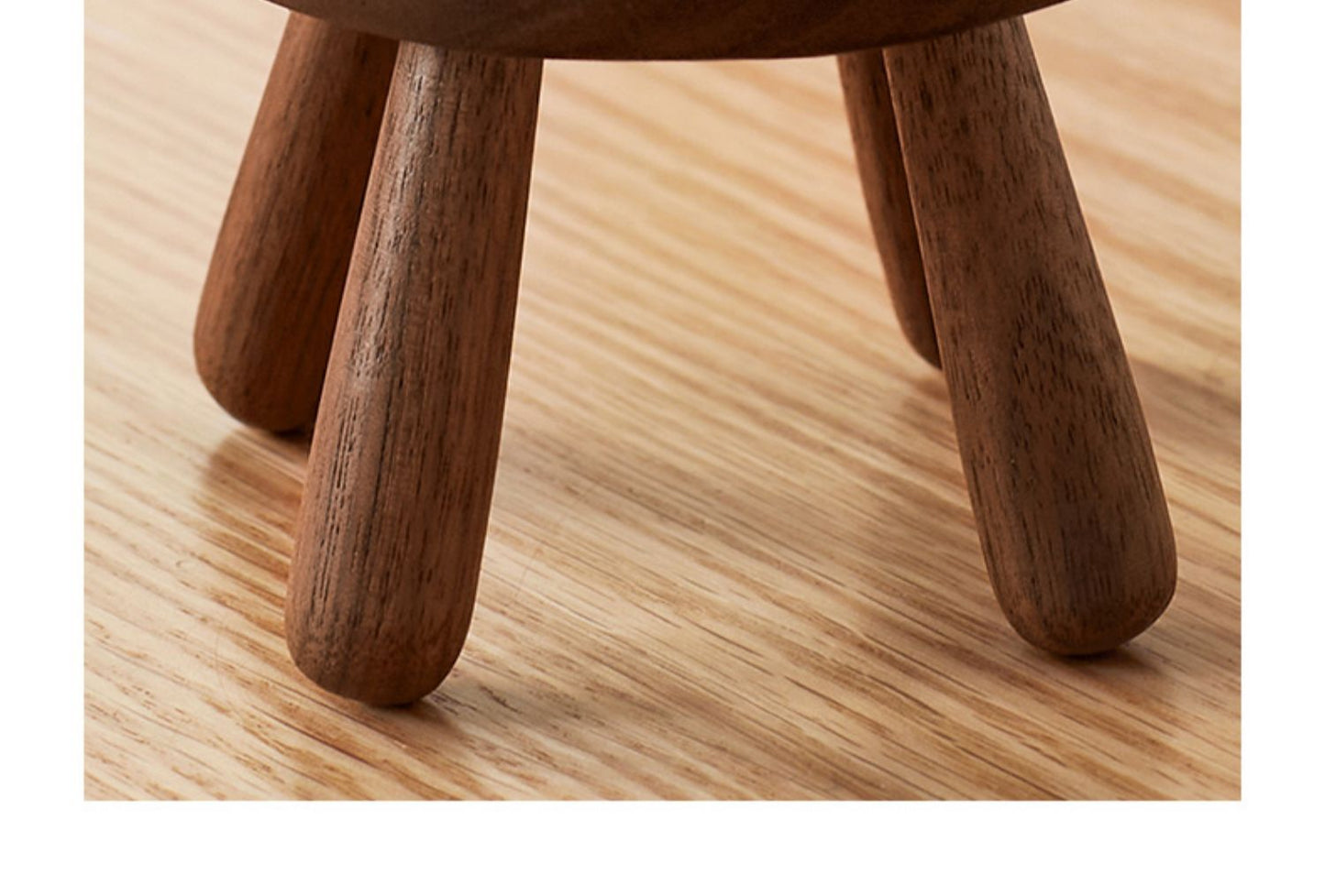 Solid Wood Mobile Phone Stand Desktop Creativity - WOOD KONG